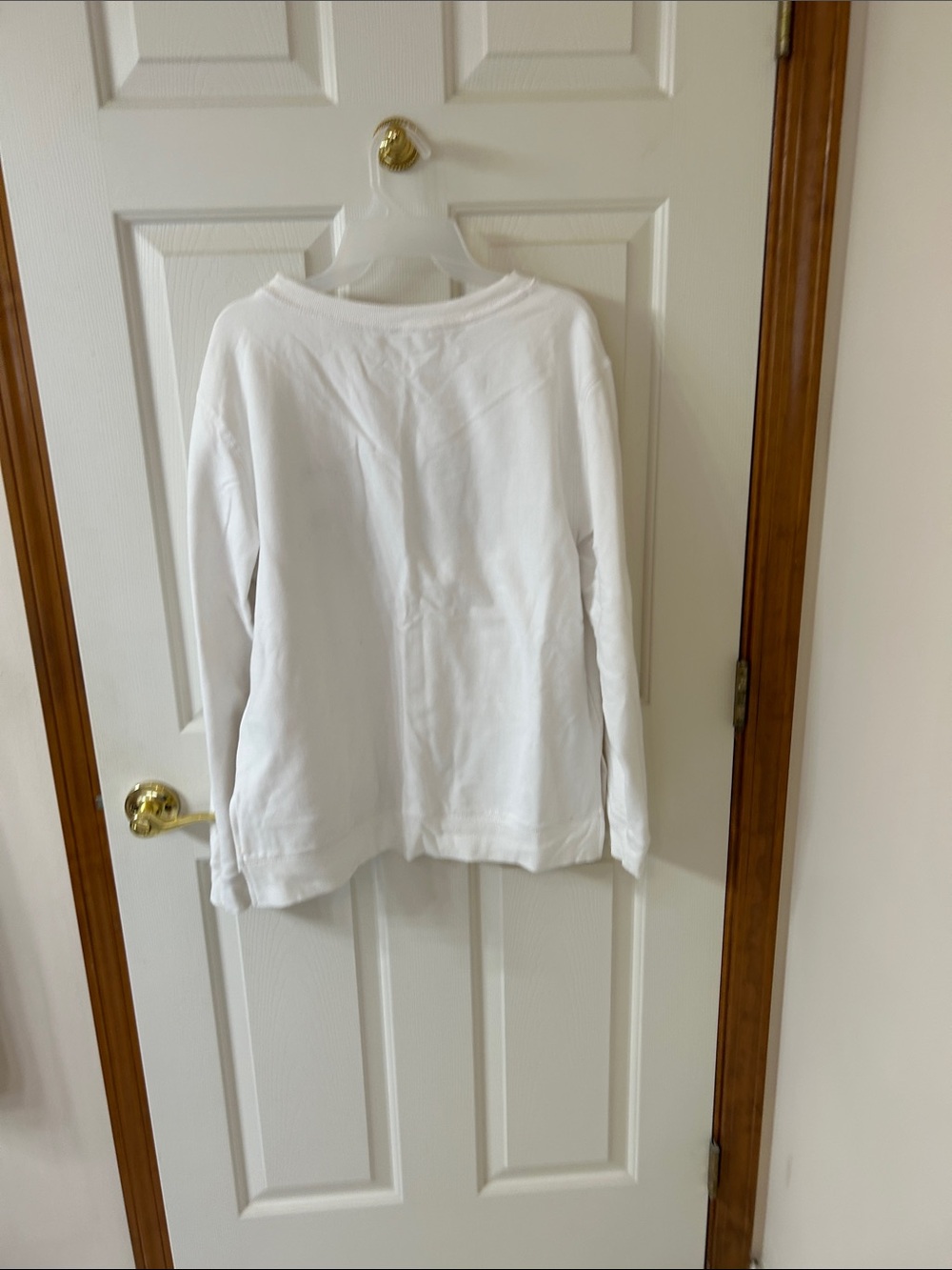 GreenTea White TGIF Sweatshirt with Bottle Graphic - Picture 2 of 2